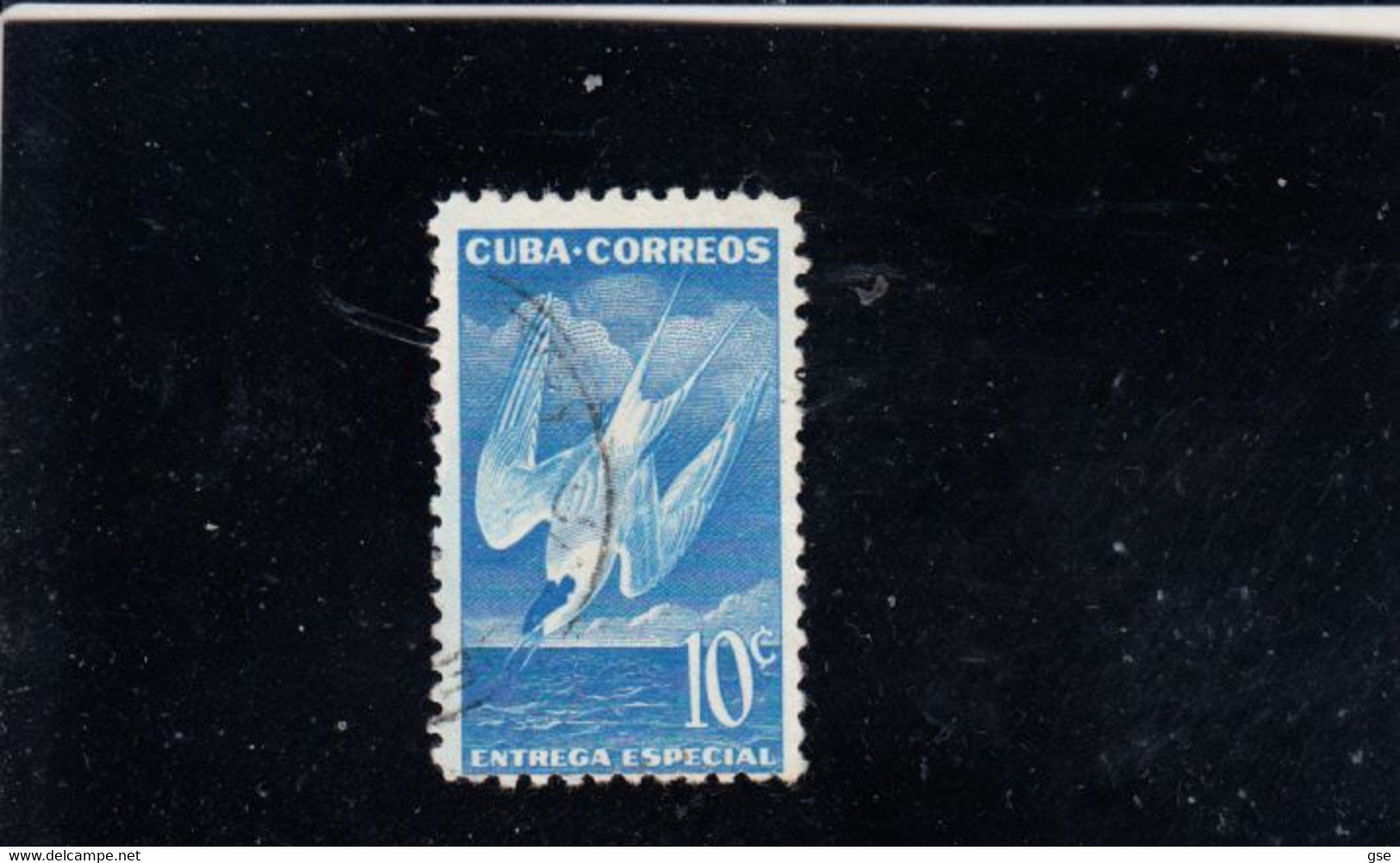 CUBA  1953 - Yvert   EX  17° Uccello -.- - Used Stamps