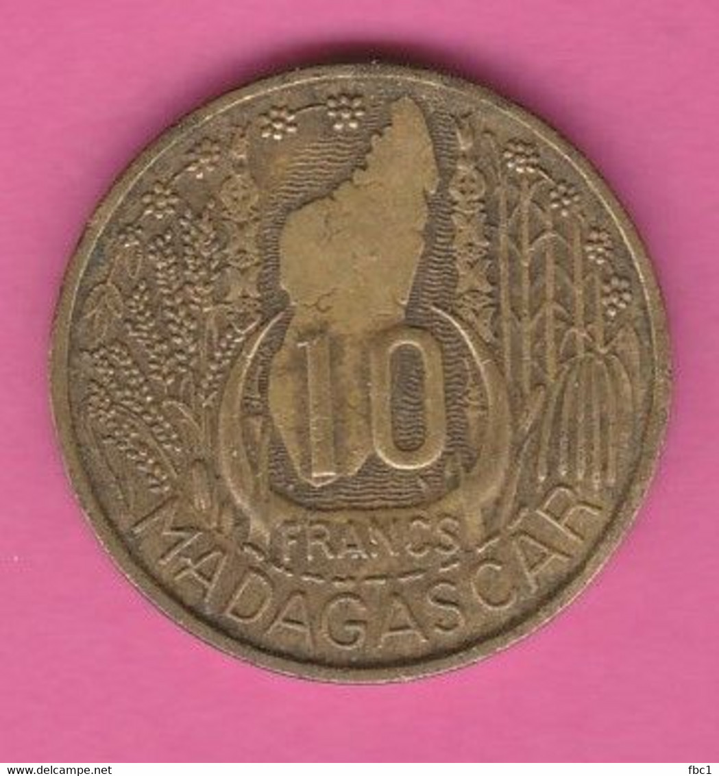 Madagascar - 10 Francs - 1953 - Madagascar