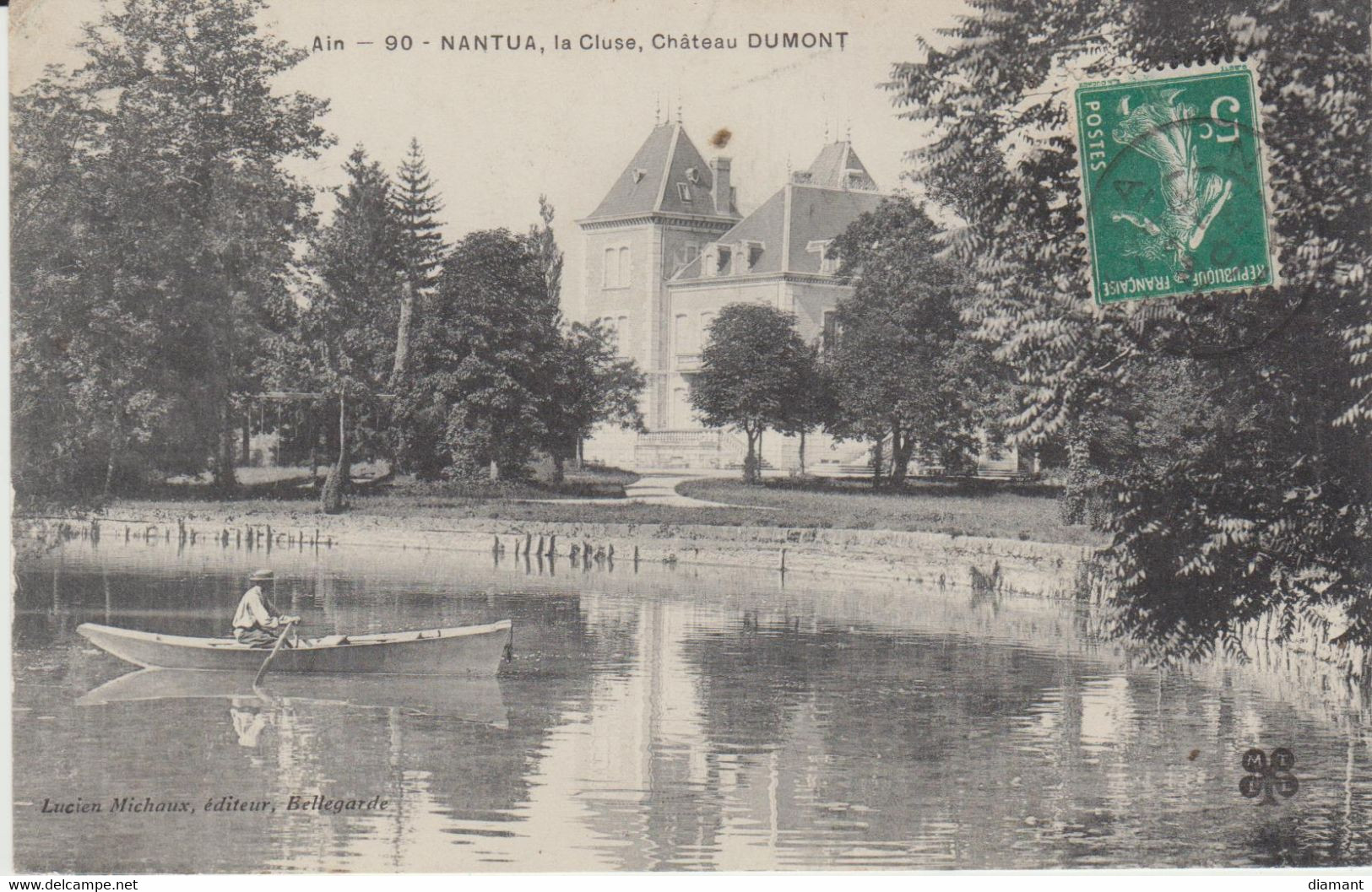 NANTUA (01) - La Cluse, Château DUMONT - état Correct - Nantua