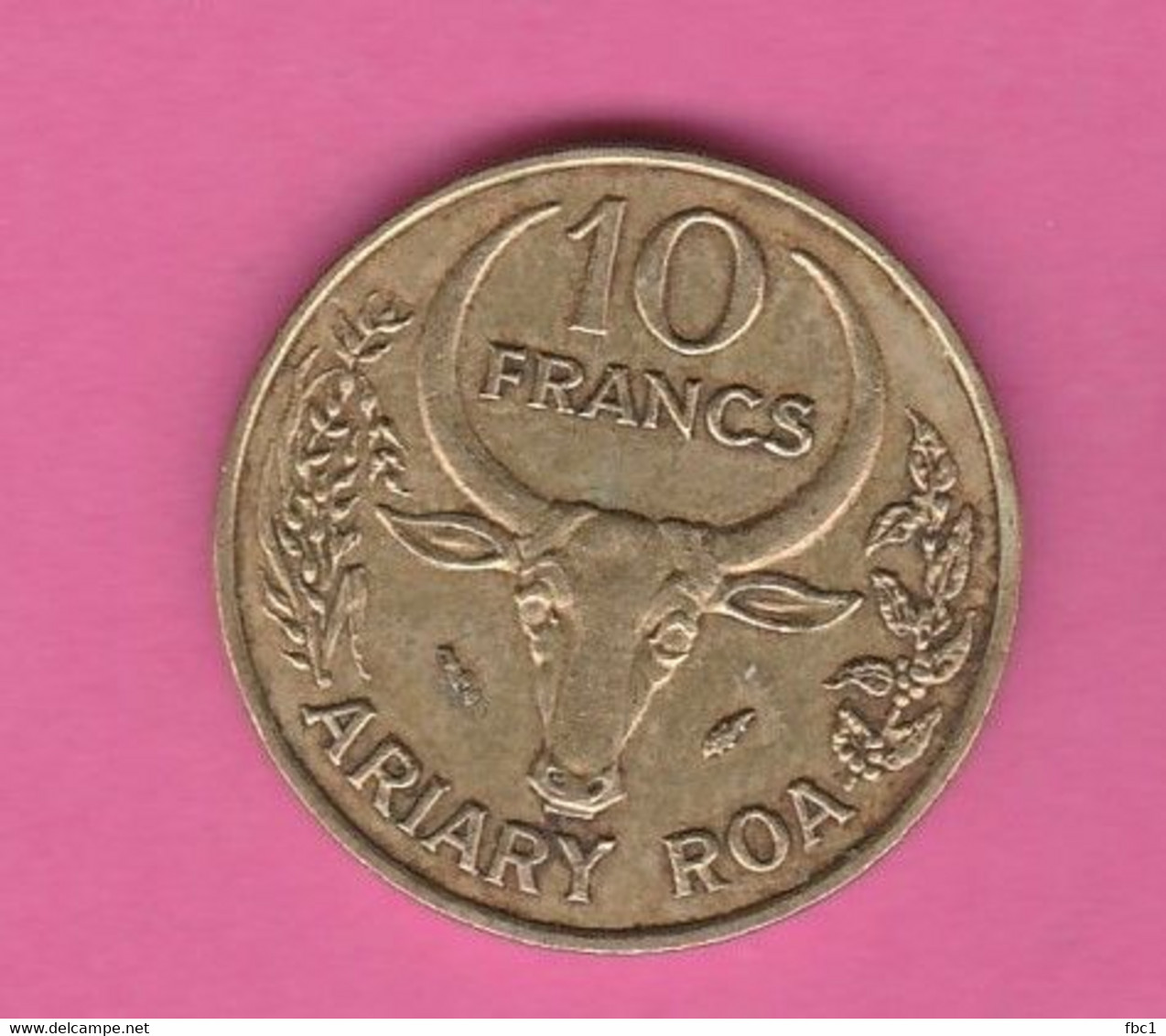 Madagascar - 10 Francs - 1987 - Madagaskar