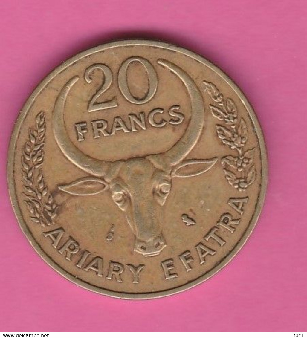 Madagascar - 20 Francs - 1970 - Madagascar