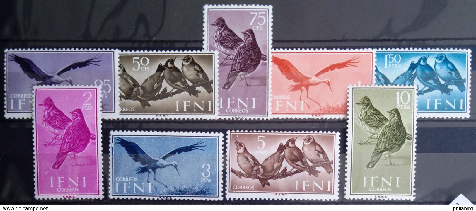 OISEAUX - IFNI               N° 137/145                   NEUF* - Andere & Zonder Classificatie