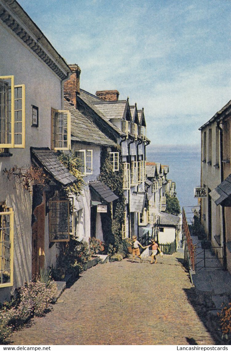 Postcard High Street Clovelly Devon [ Dixon ] My Ref B25561 - Clovelly