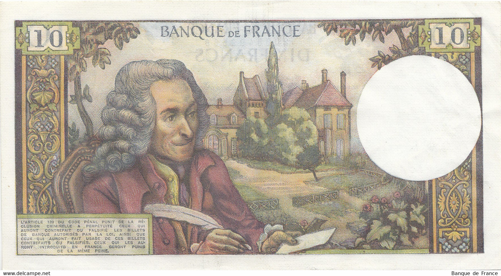 Billet 10 F Voltaire Du 7-12-1972 FAY 62.59 Alph. E.835 P/NEUF - 10 F 1963-1973 ''Voltaire''