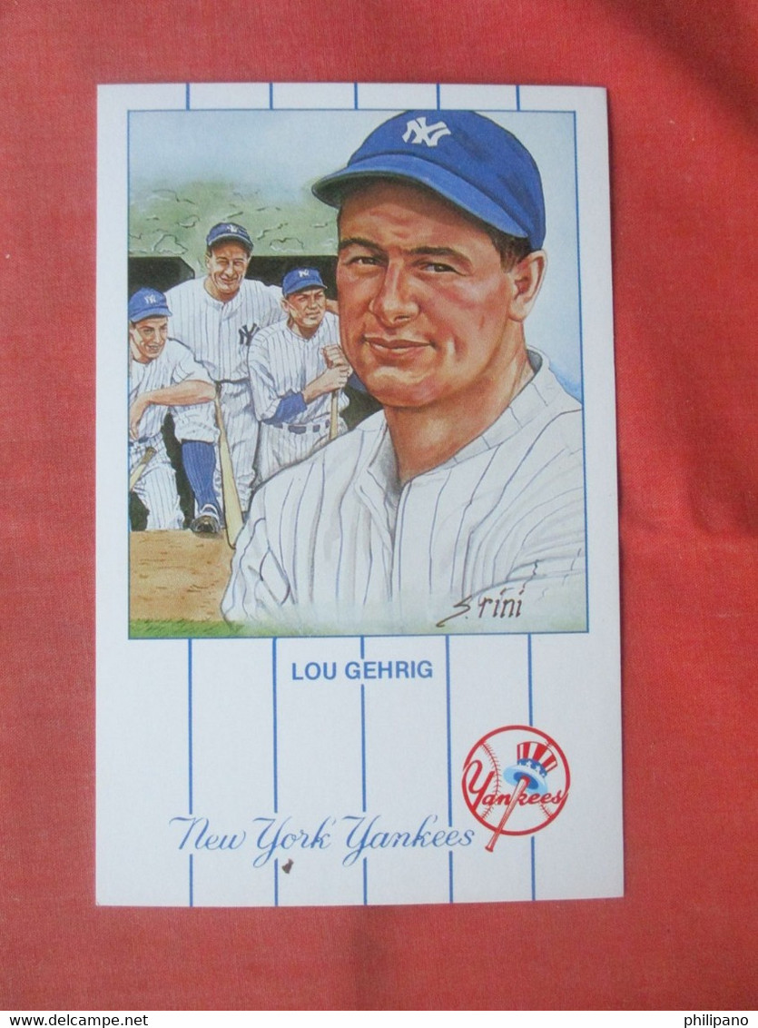 NY Yankees. Lou Gehrig   Ref 5742 - Baseball