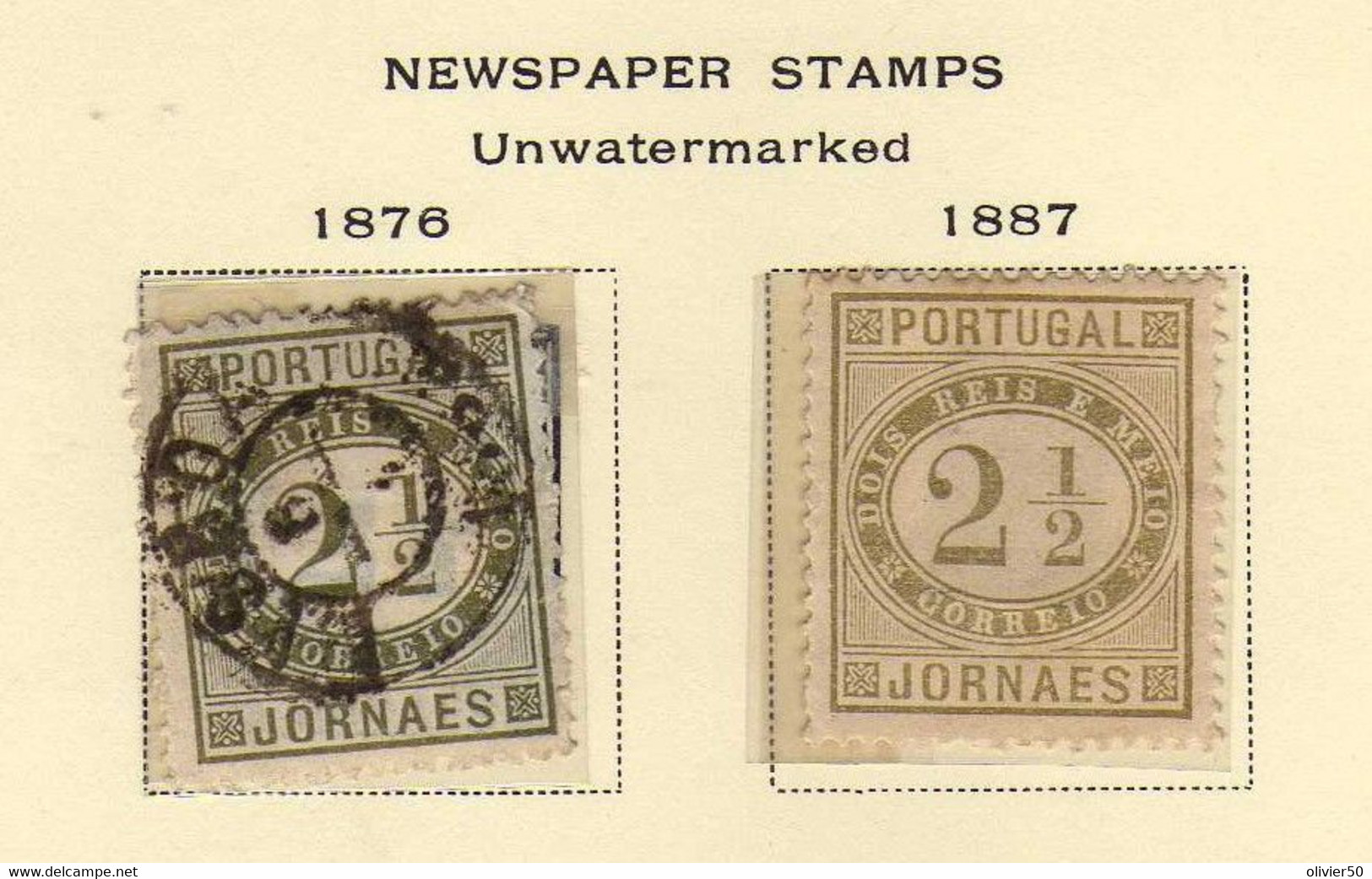 Portugal   - (1876-84)   - Timbres- Pour Journaux  -  Oblitere Et Neuf* - MH - Neufs