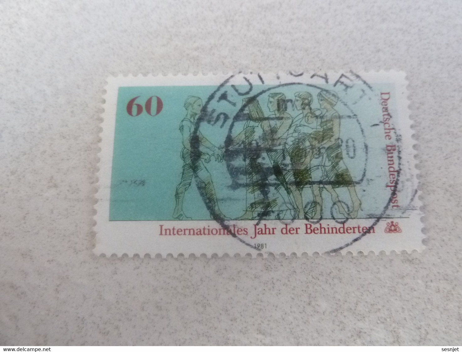 Deutsche Bundespost - Internationales Jahr Der Behinderten - Val 60 - Multicolore - Oblitéré - Année 1981 - - Gebraucht