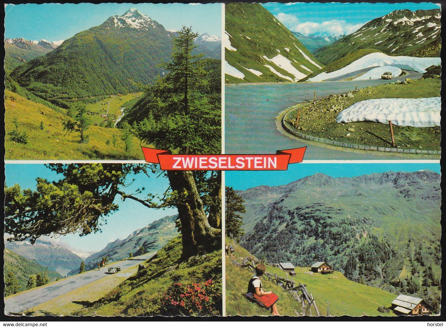 Austria - 6450 Zwieselstein - Bei Sölden - Alte Ansichten - Jausensration Lenzenalm - Cars - Sölden