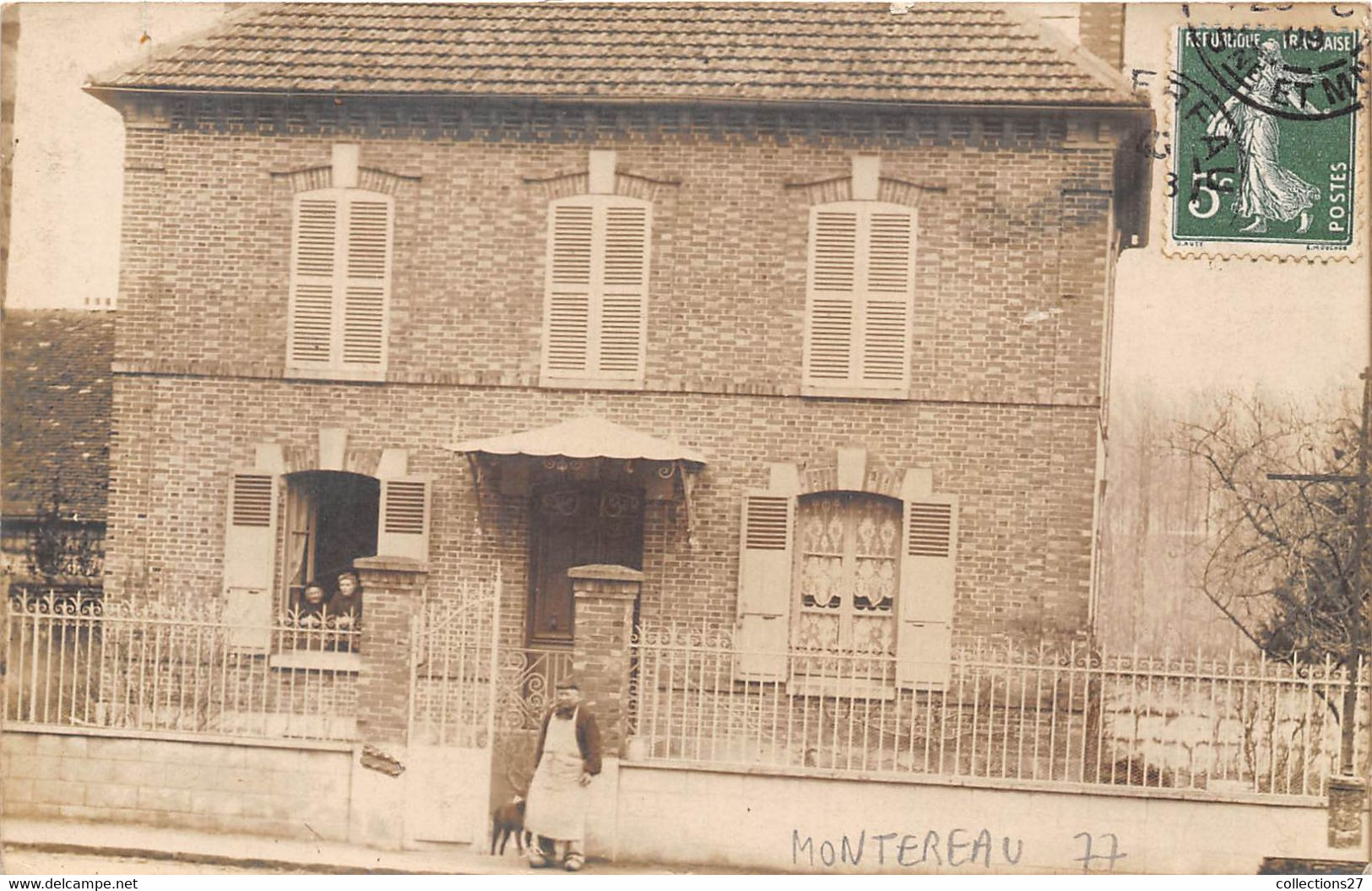 77-MONTEREAU- CARTE-PHOTO- - Montereau