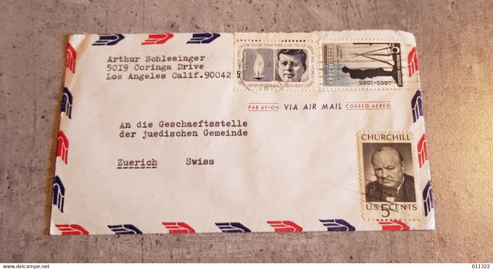 UNITED STATES AIR MAIL SEND TO ZUERICH - Other & Unclassified