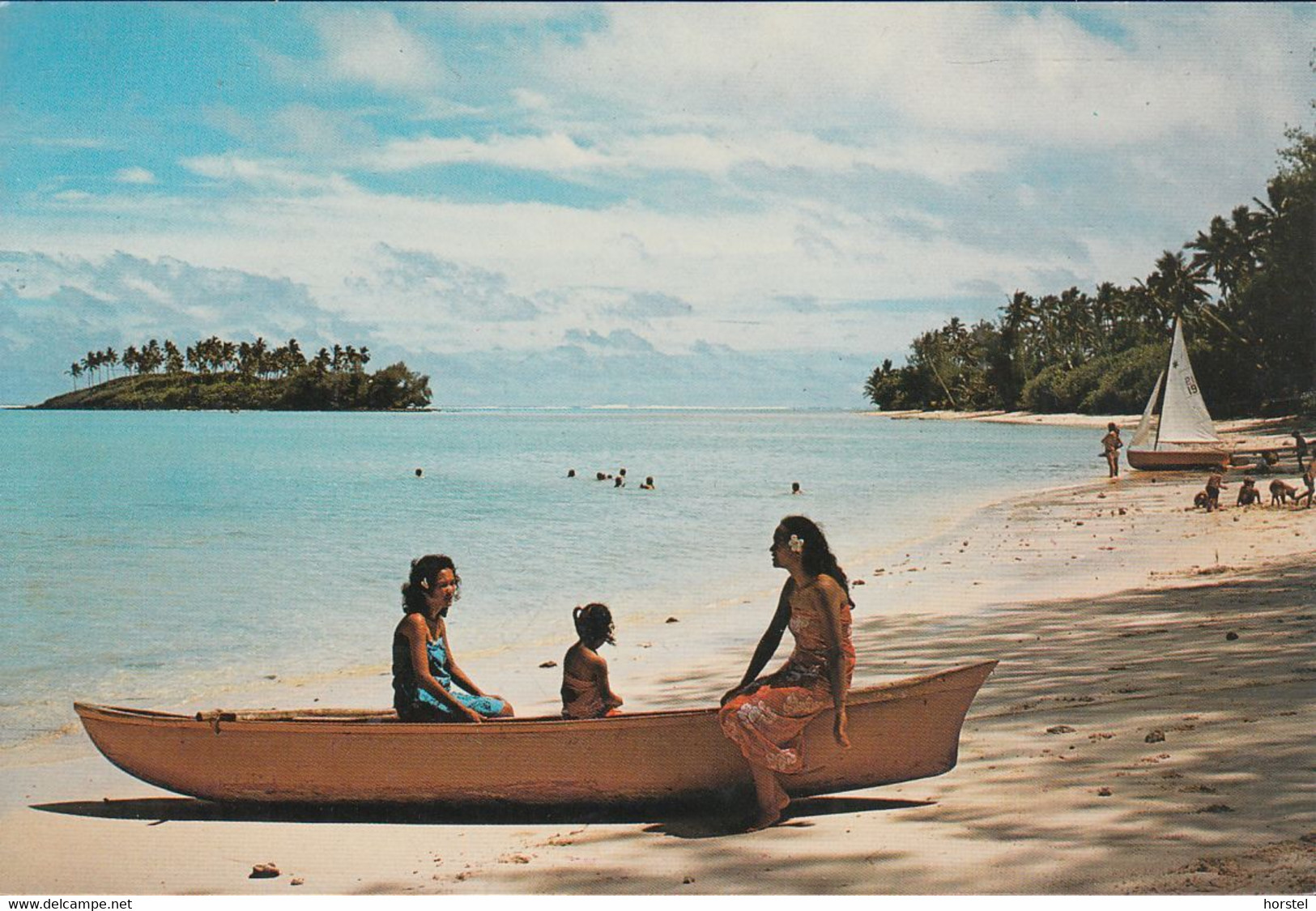 Cook-Islands - Rarotonga - Muri Beach And Lagoon - Nice Girls - Islas Cook