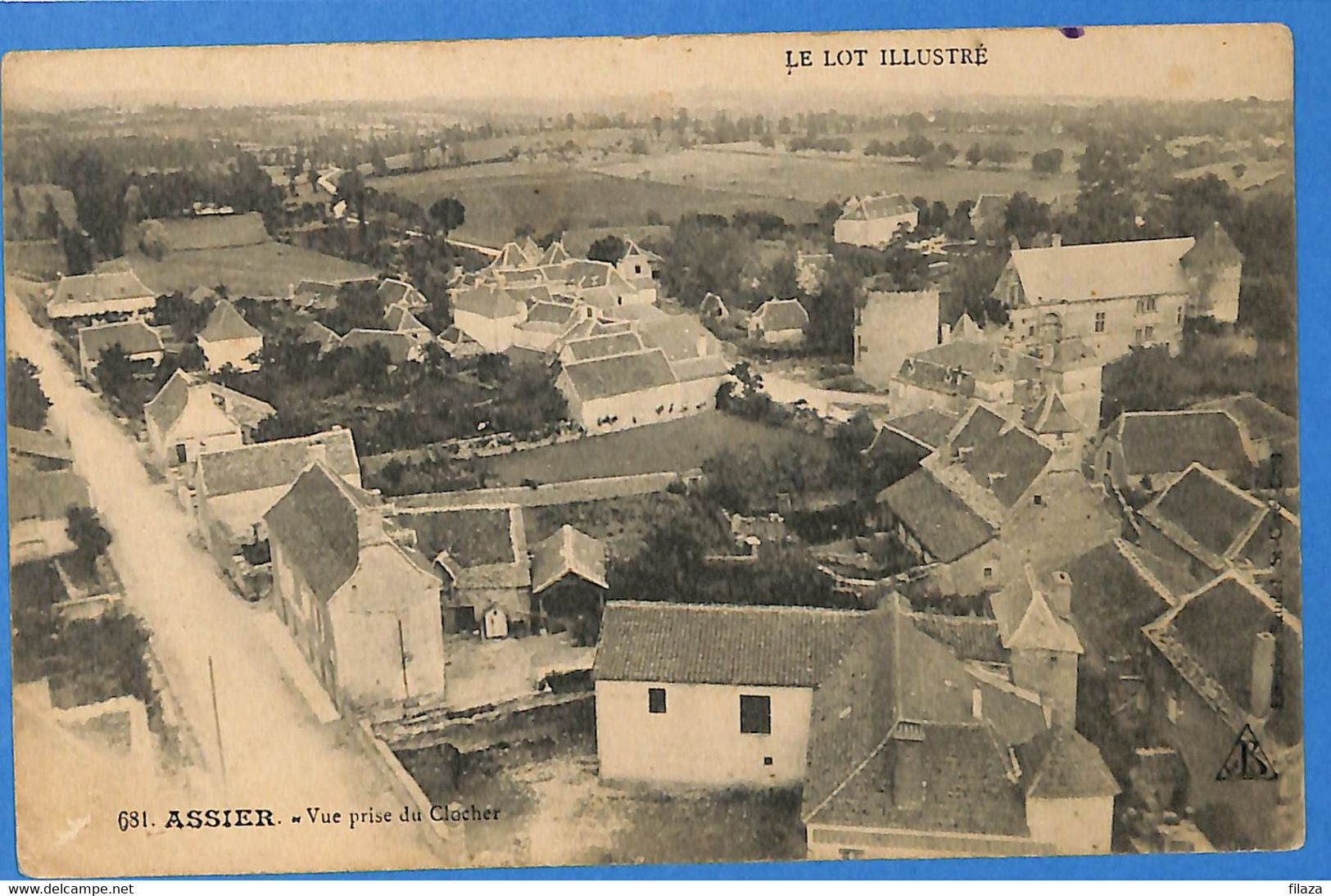 46 - Lot - Assier - Vue Prise Du Clocher (N9810) - Assier