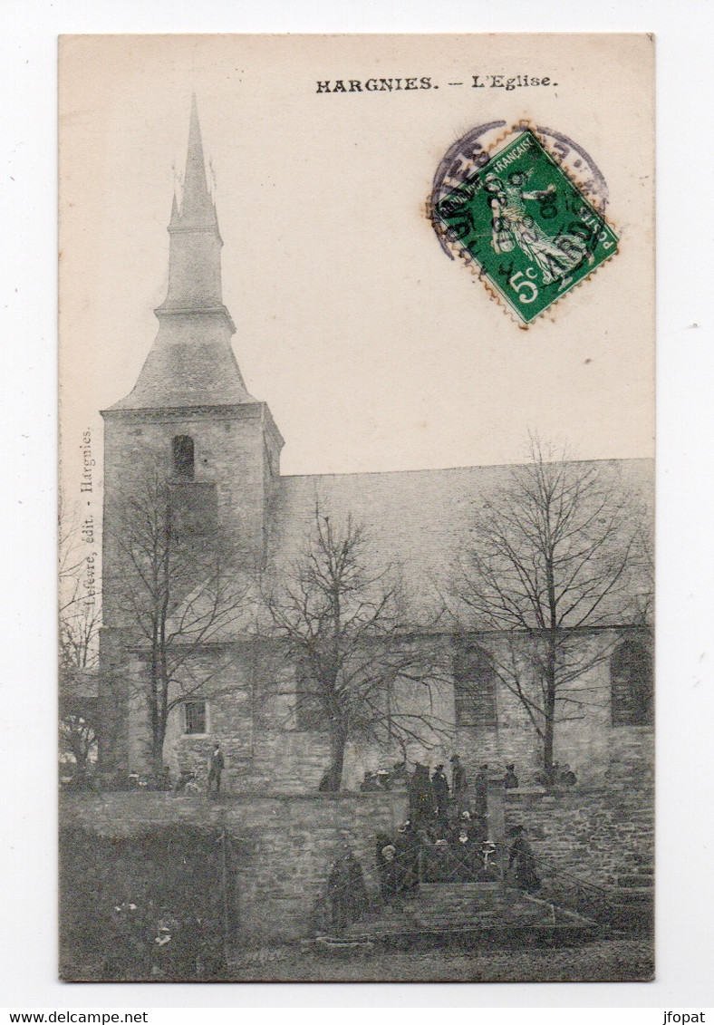 08 ARDENNES - HARGNIES L'Eglise - Other & Unclassified