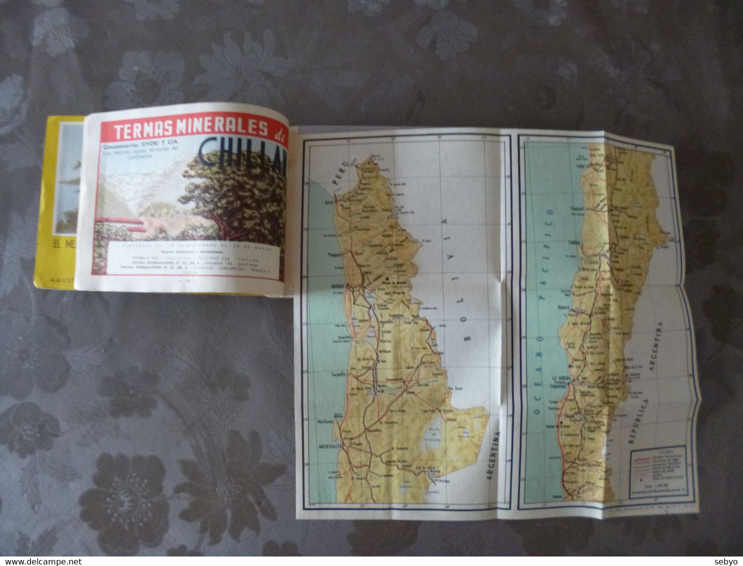 CHILI: Guide 1955. Guia Del Veraneante 1955. - Géographie & Voyages