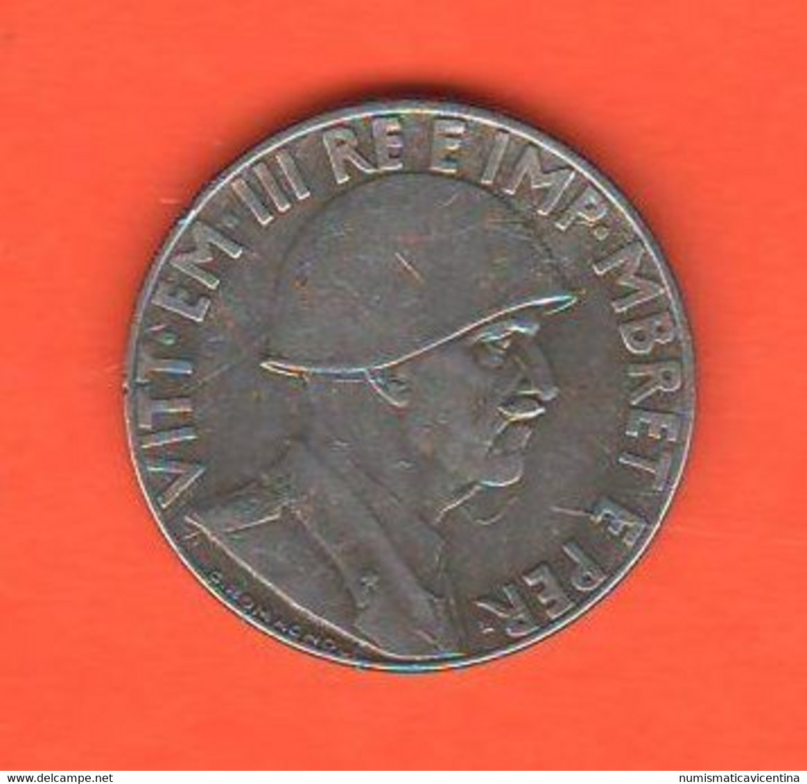 Albania 0,20 Lek 1939 Albanie Shqipni Steel Coin - Albanië