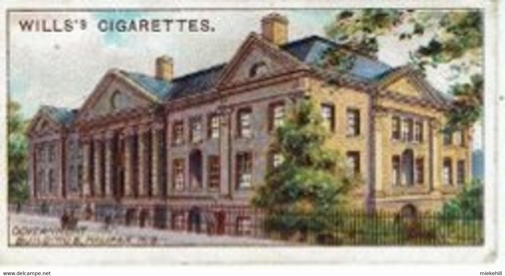 CANADA-CHROMO WILLS' S CIGARETTES-QUEBEC-HALIFAX -GOVERNMENT BUILDINGS - Halifax