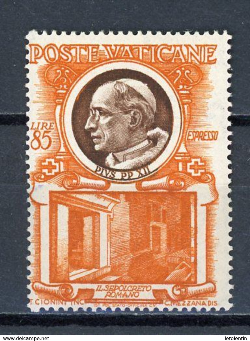 VATICAN: POUR LETTRES PAR EXPRES -  N° Yvert 14** - Priority Mail