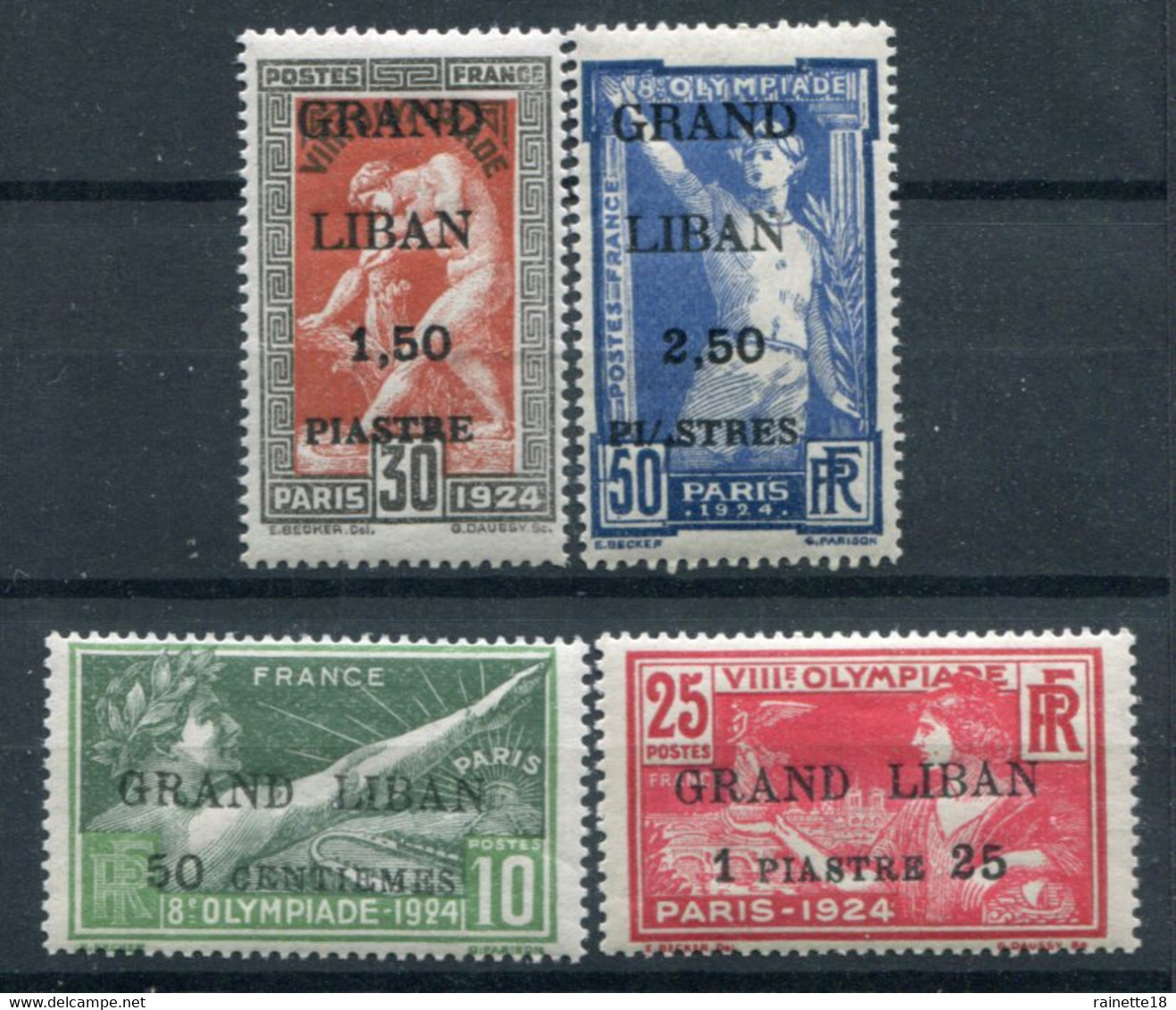 Grand Liban   18/21** - Unused Stamps