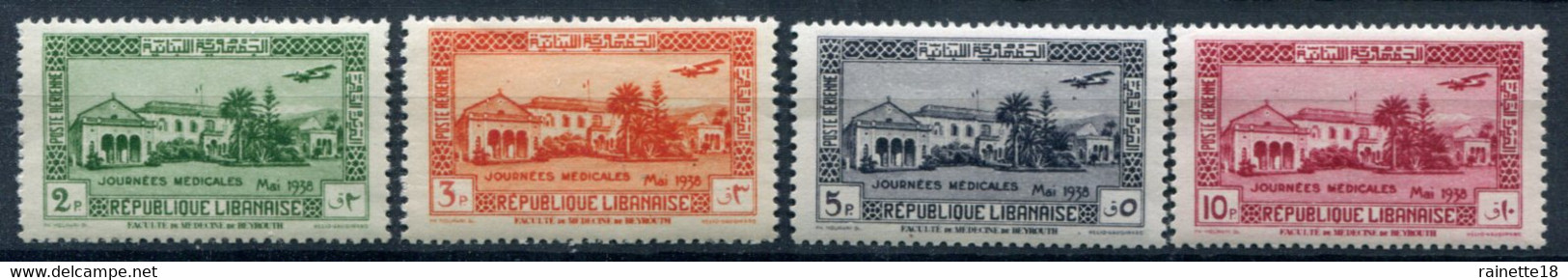 Grand Liban     75/78 ** - Unused Stamps