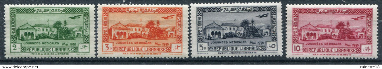 Grand Liban      75/78 ** - Unused Stamps