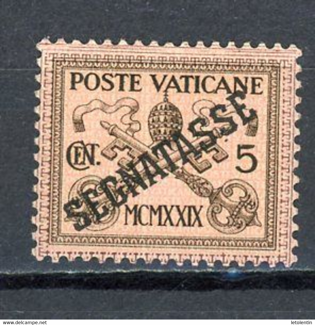 VATICAN: TIMBRES TAXE -  N° Yvert 1 ** - Strafport