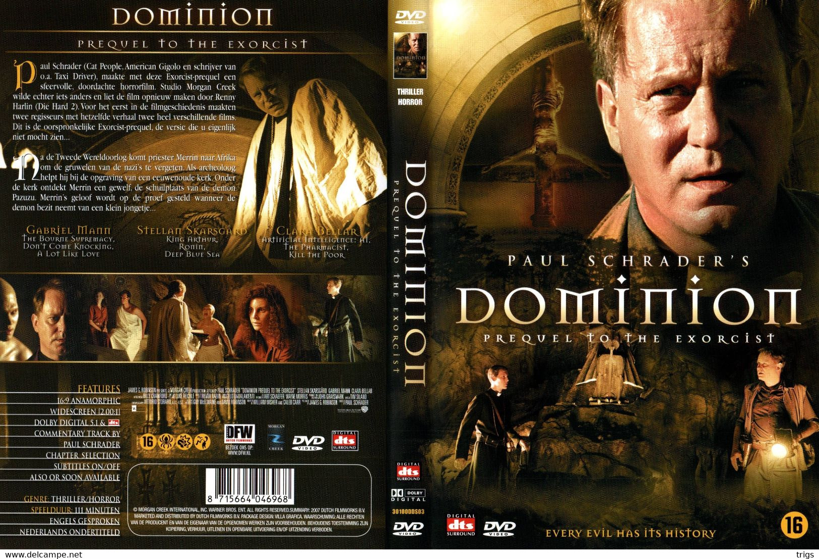 DVD - Dominion: Prequel To The Exorcist - Horror