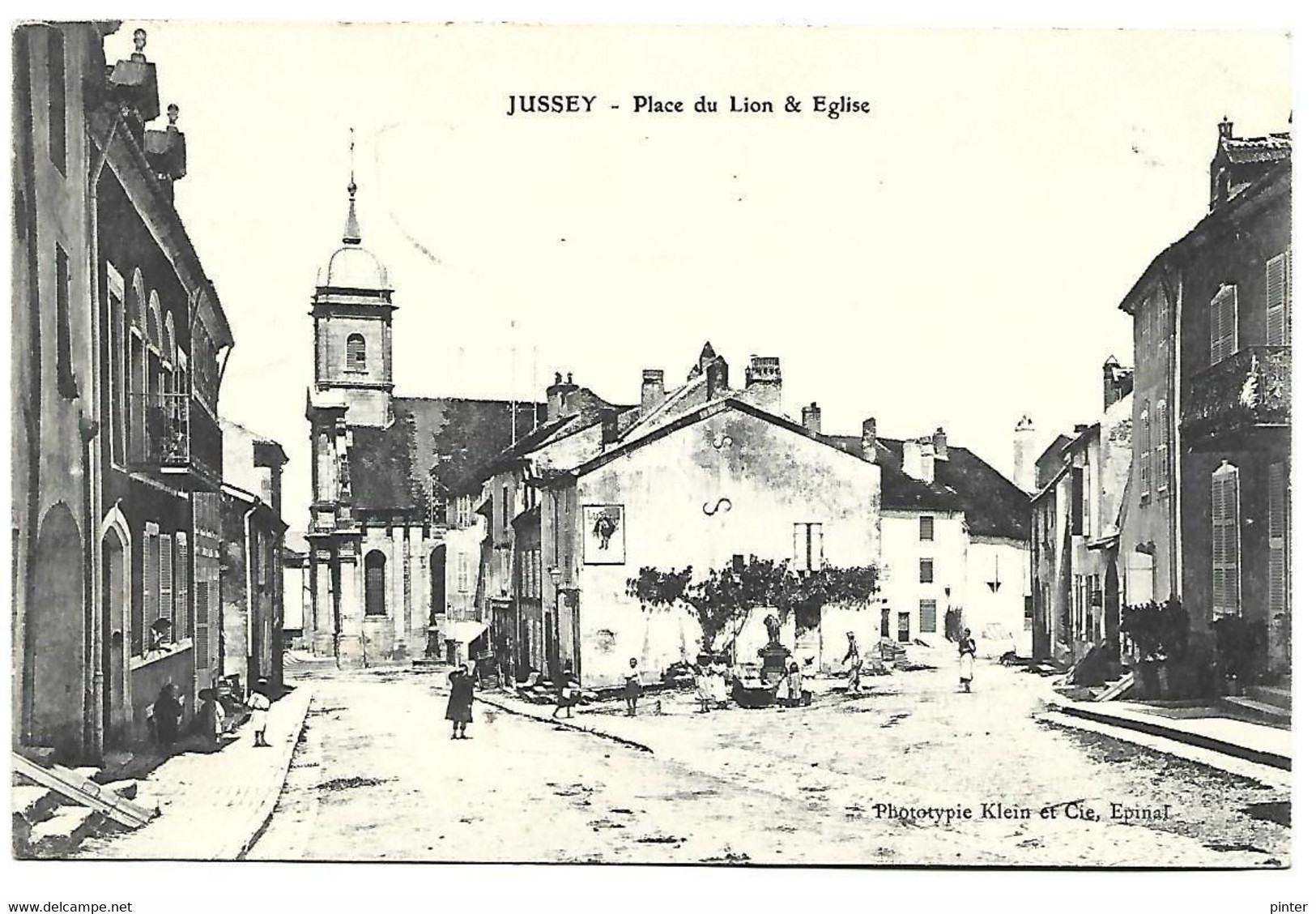 JUSSEY - Place Du Lion & Eglise - Jussey