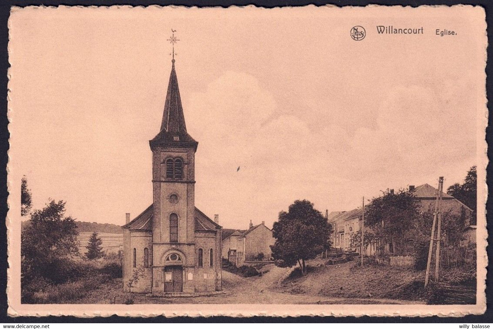 +++ CPA - WILLANCOURT - Musson - Eglise  // - Musson