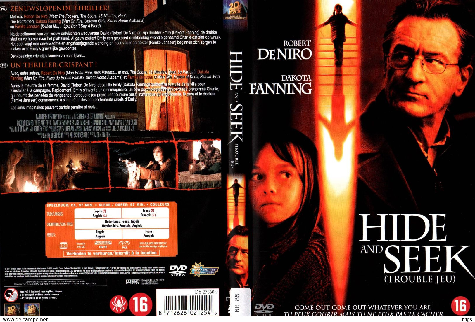 DVD - Hide And Seek - Horror