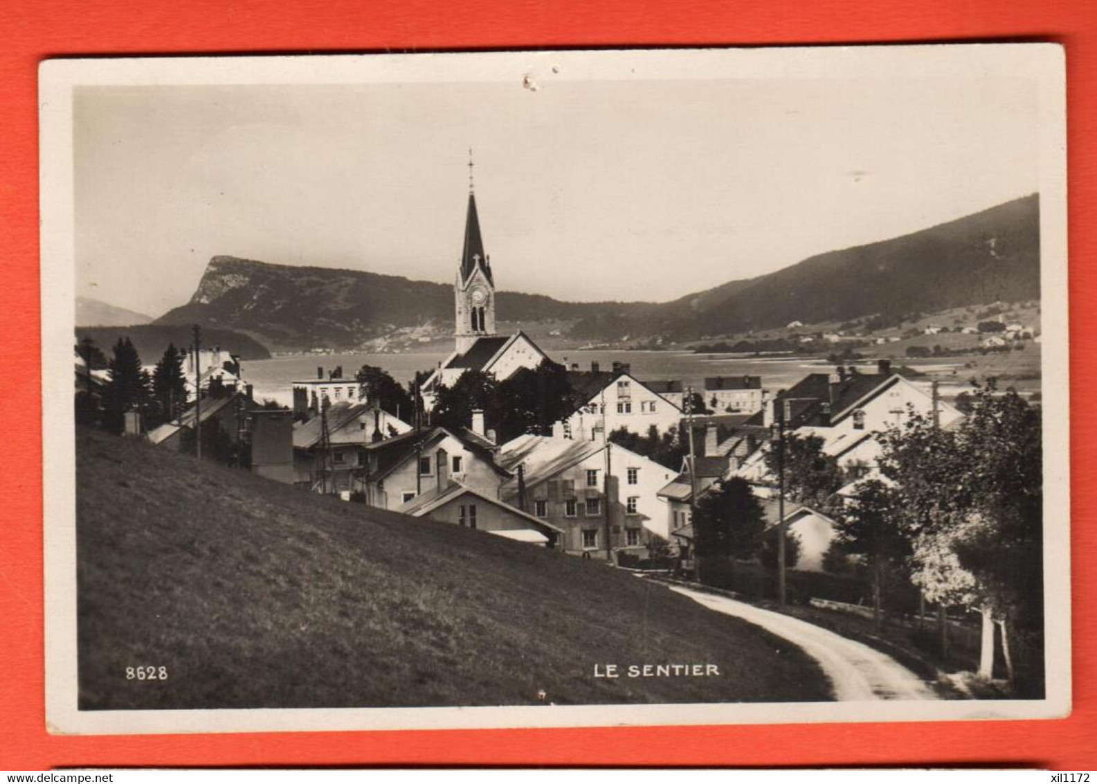 ZTX-36  Vallée De Joux  Dent De Vaulion  Circulé 1931 Perrochet 8628 - Vaulion