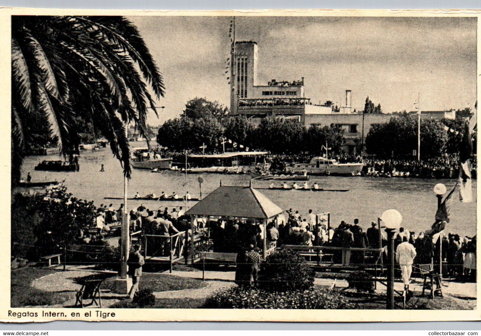 ARGENTINA  El Tigre Rowing POSTCARD CPA AK (W6_1428) - Rowing