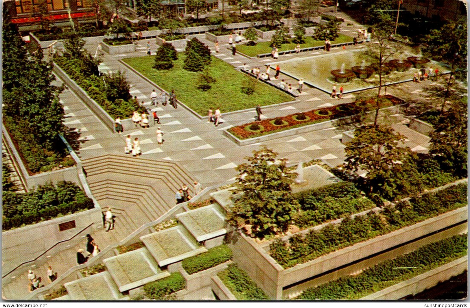 Pennsylvania Pittsburg Mellon Square - Pittsburgh