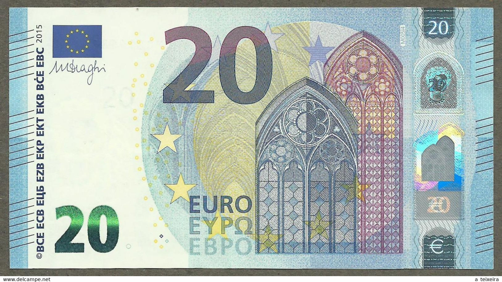 Portugal - 20 Euro - M005 - MC4141881414 - RADAR - Circulated - 20 Euro