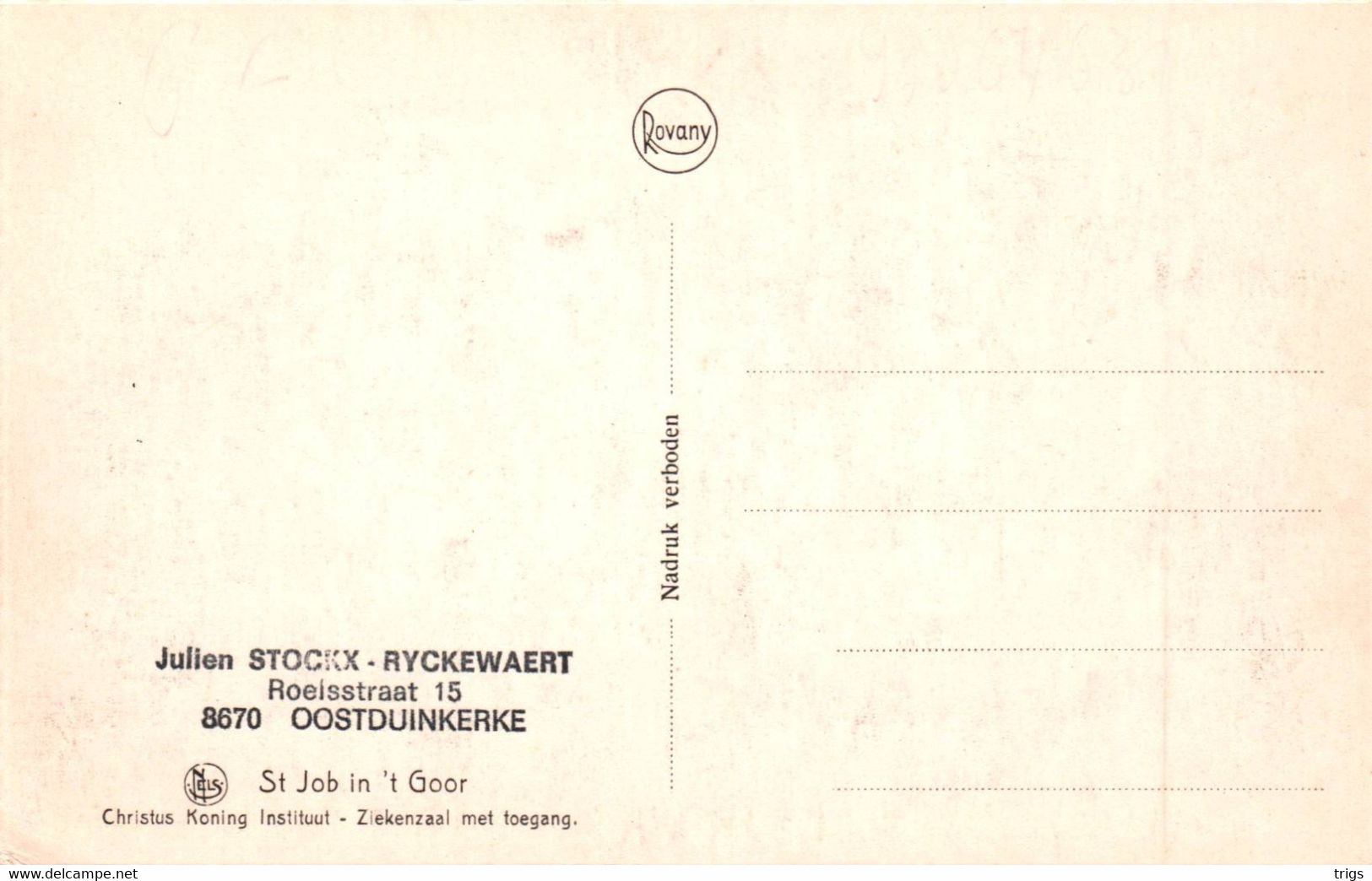 St. Job In 't Goor - Christus Koning Instituut, Ziekenzaal Met Toegang - Brecht