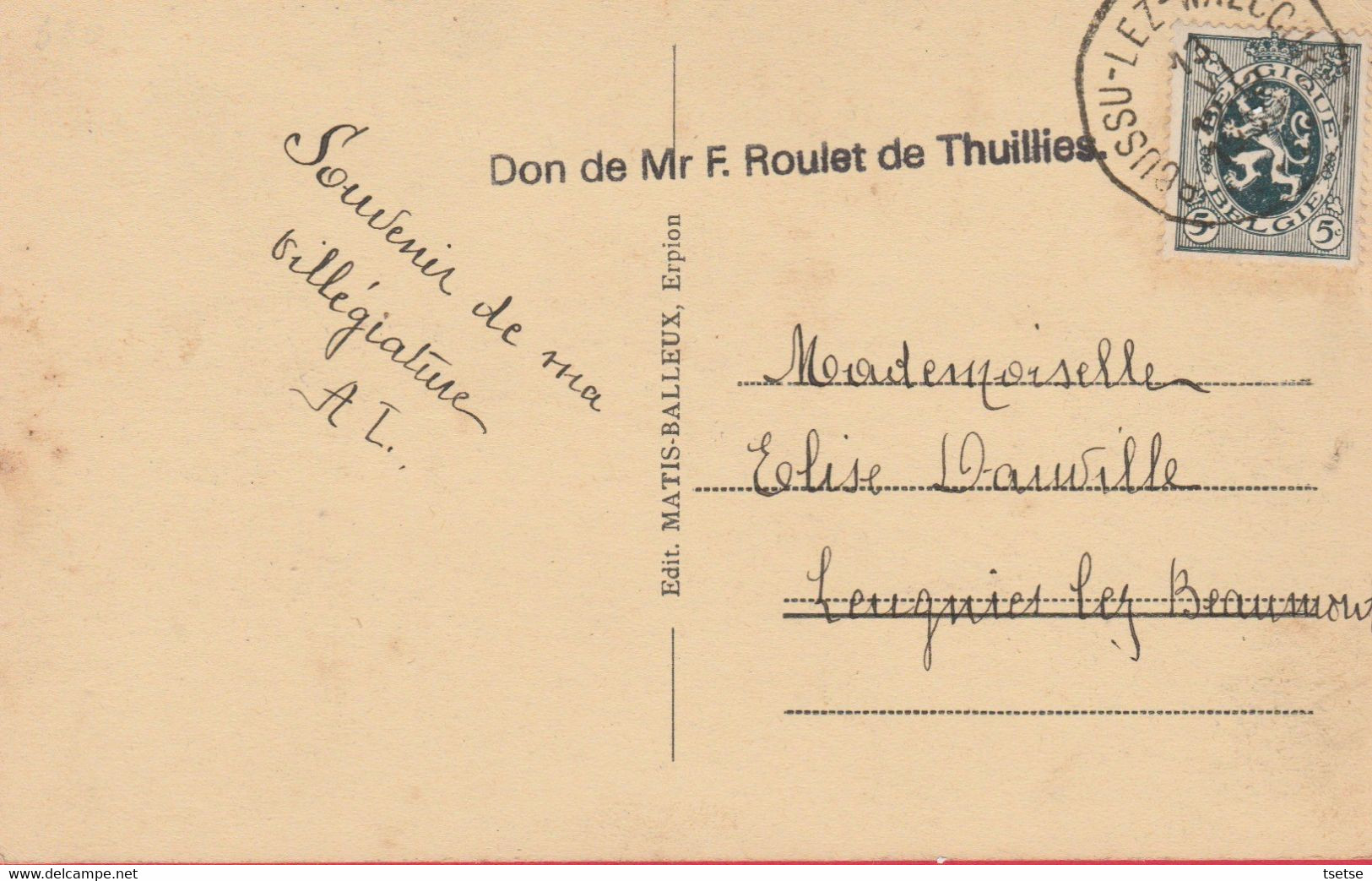 Erpion - Centre - 1930 ( Voir Verso ) - Froidchapelle