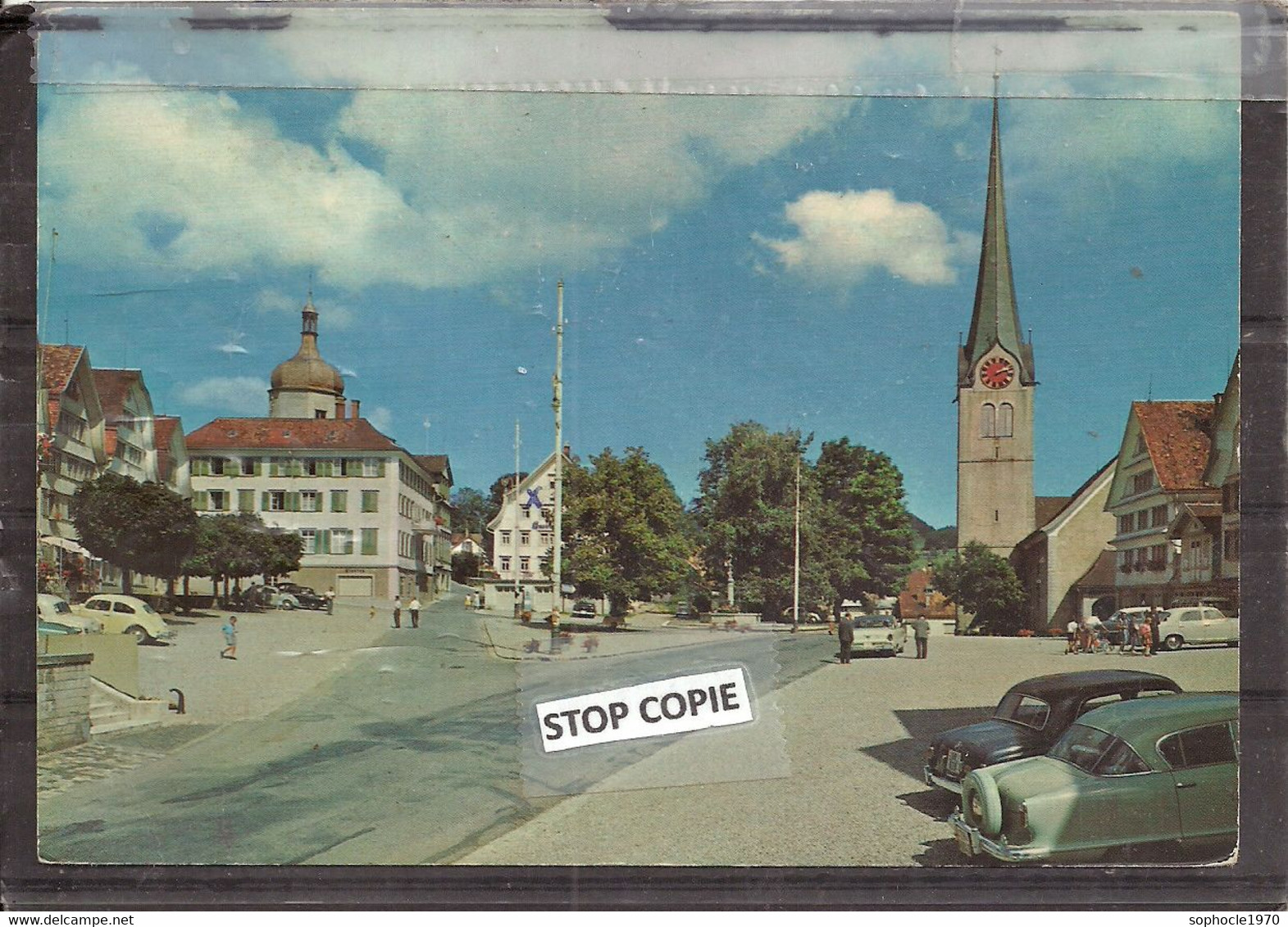 09-2022 - WIM30 - SUISSE - Canton APPENZELL - GAIS - Place - Eglise - Gais