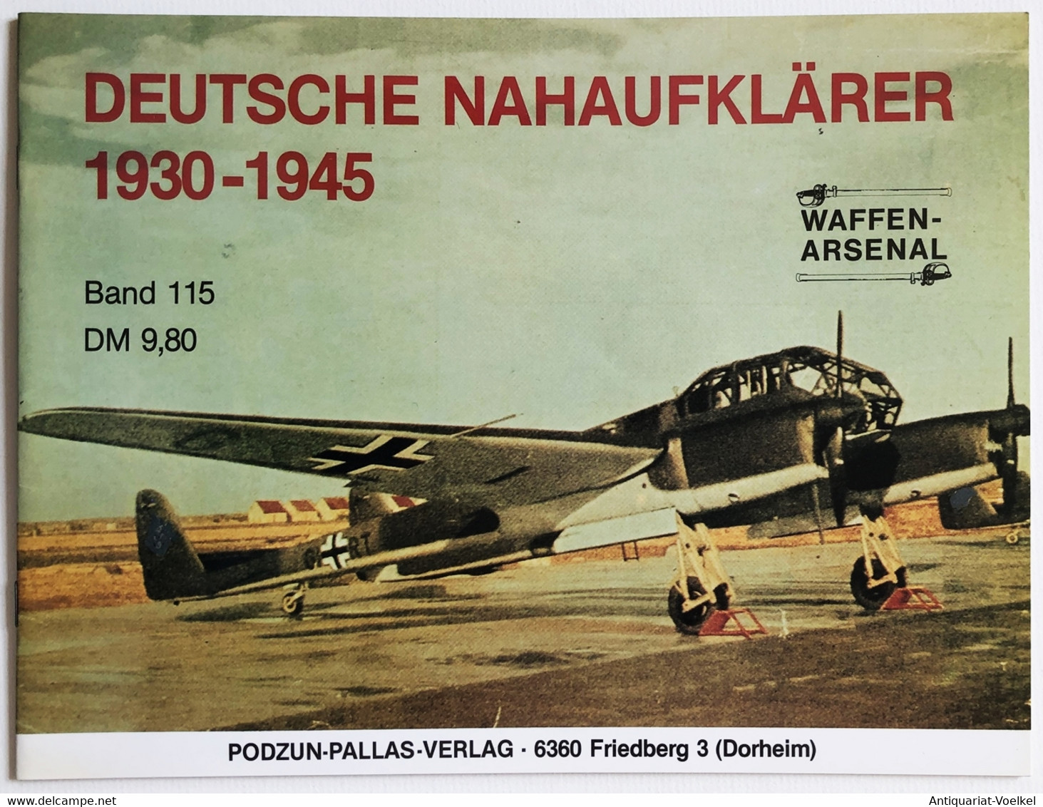 Deutsche Nahaufklärer 1930 - 1945 - 5. Guerre Mondiali