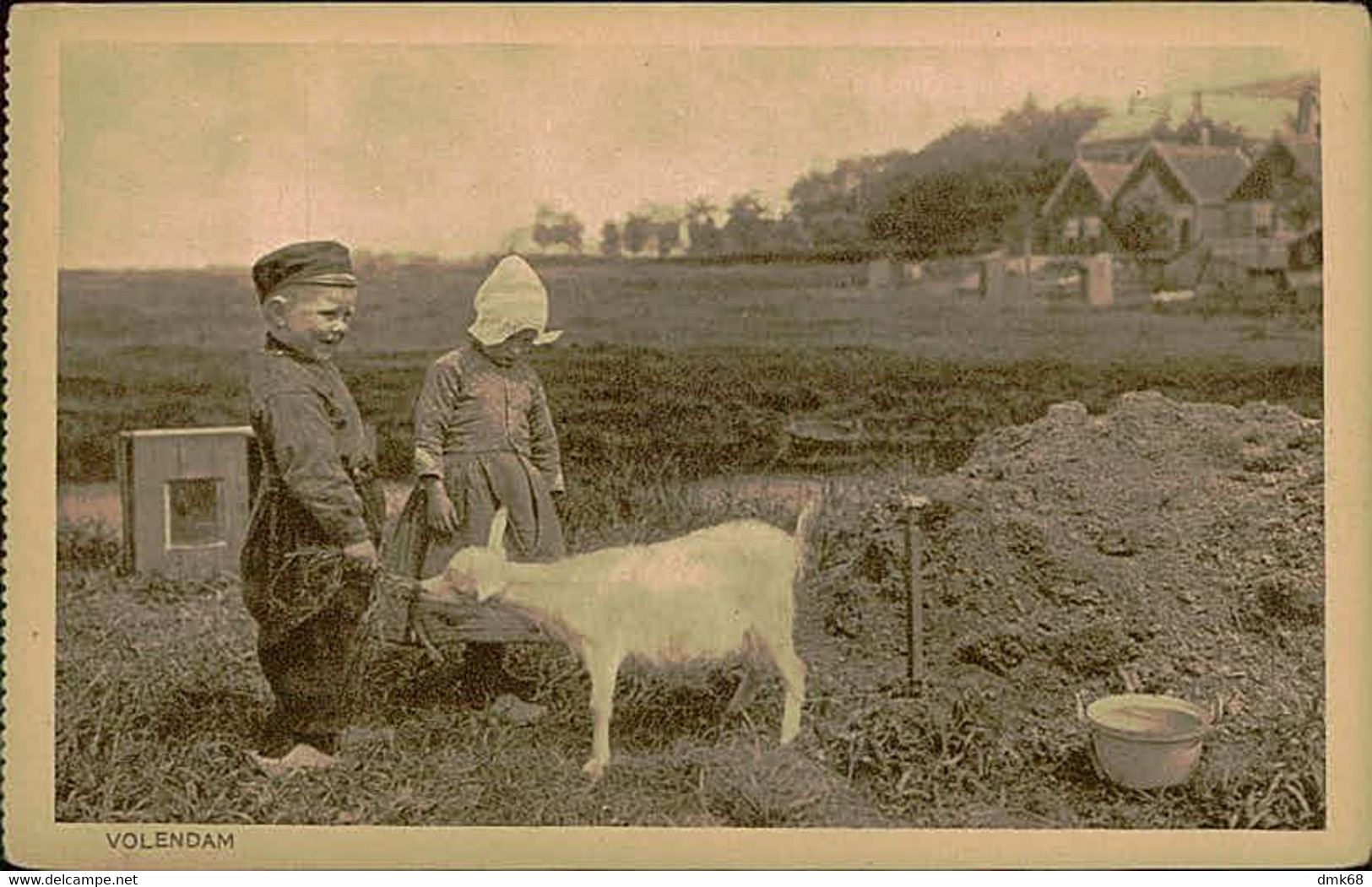 NETHERLANDS - VOLENDAM -  KIDS - 1920s (11365) - Edam