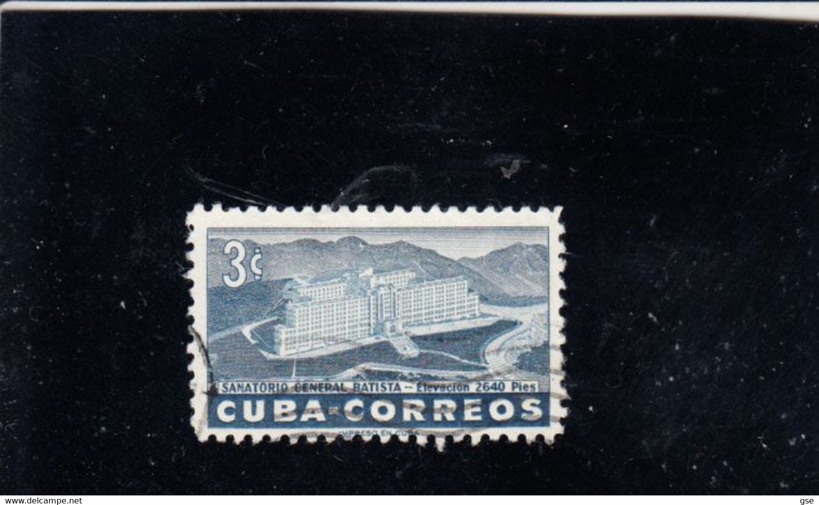 CUBA  1954 - Yvert  414° - Sanatorium -.- - Gebraucht