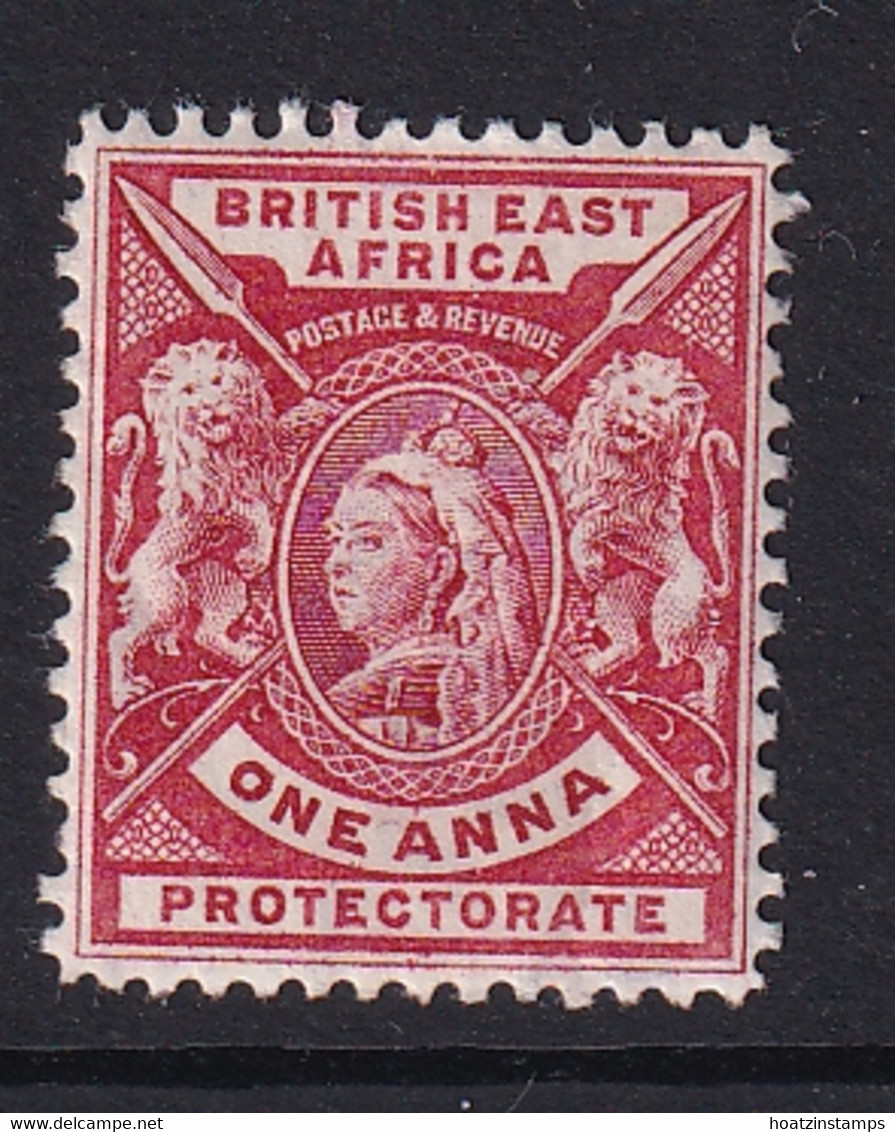 British East Africa: 1896/1901   QV     SG66    1a   Carmine-rose    MH - Britisch-Ostafrika