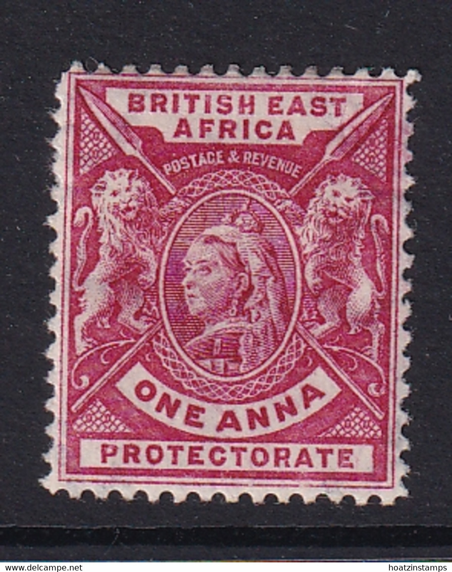 British East Africa: 1896/1901   QV     SG66b    1a   Rosine    MH - Brits Oost-Afrika