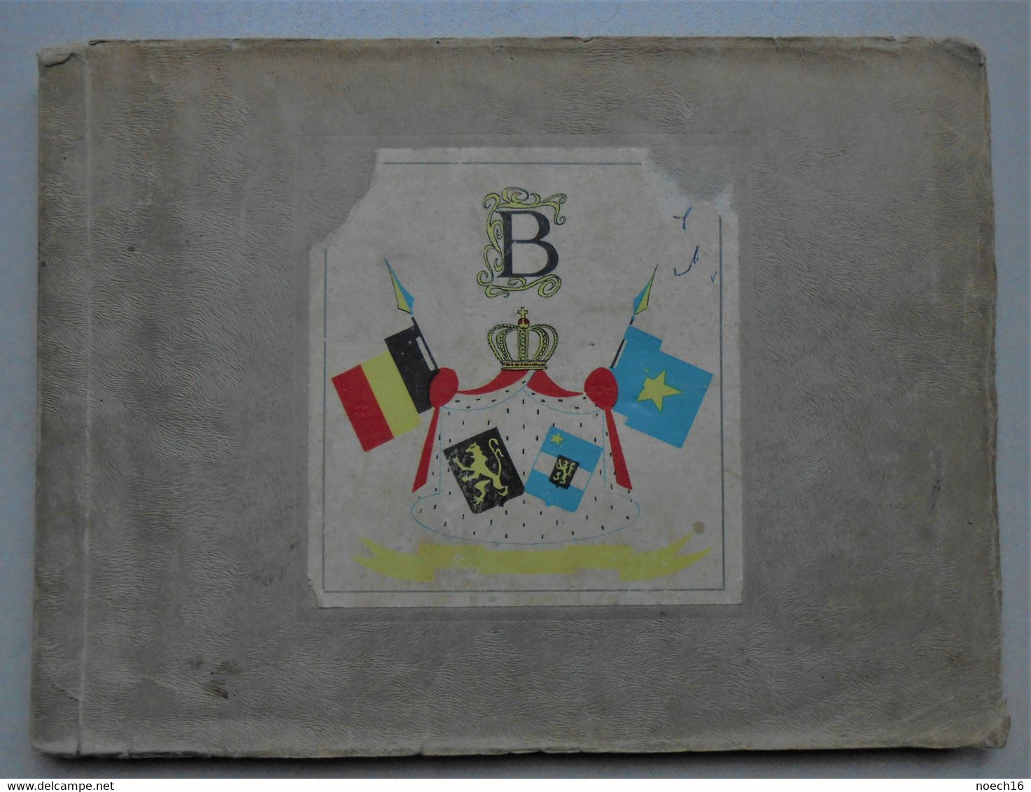 Album Chromos Vignettes Complet Voyage Baudouin 1er Au Congo Belge 1955 - Albums & Catalogues