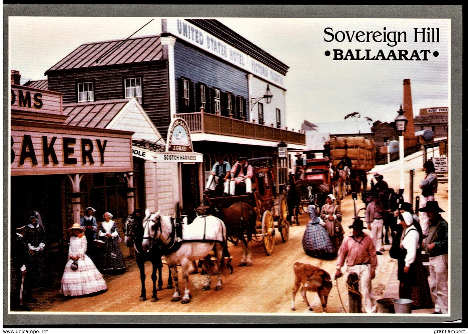 Main Street, Sovereign Hill, Ballarat, Victoria - Unused - Ballarat