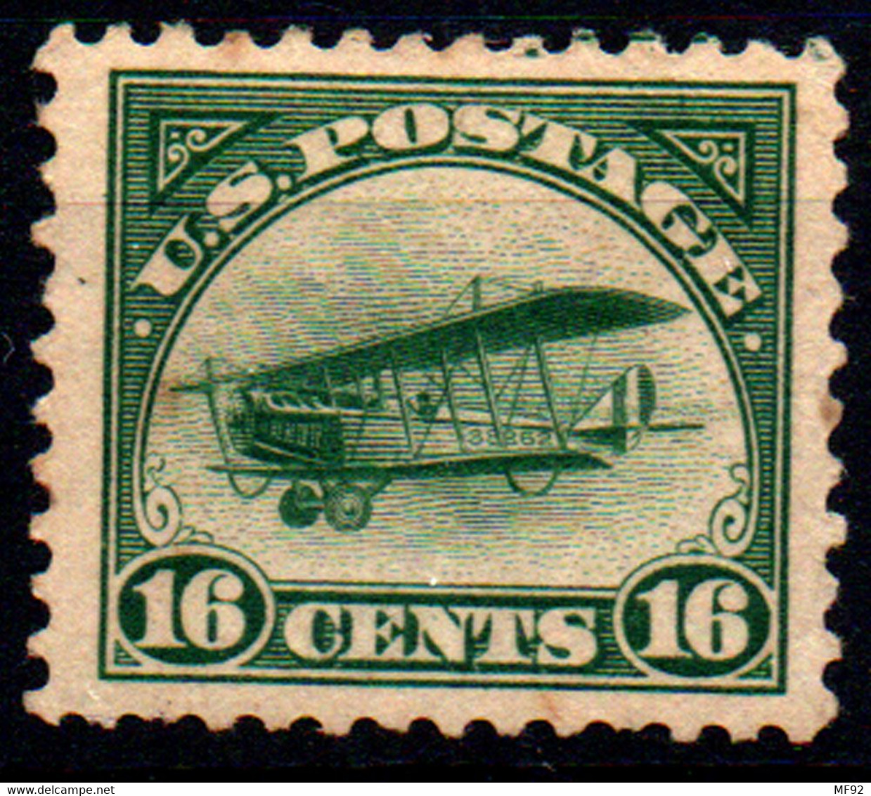 Estados Unidos (aéreo) Nº 2. Año 1918 - 1a. 1918-1940 Used