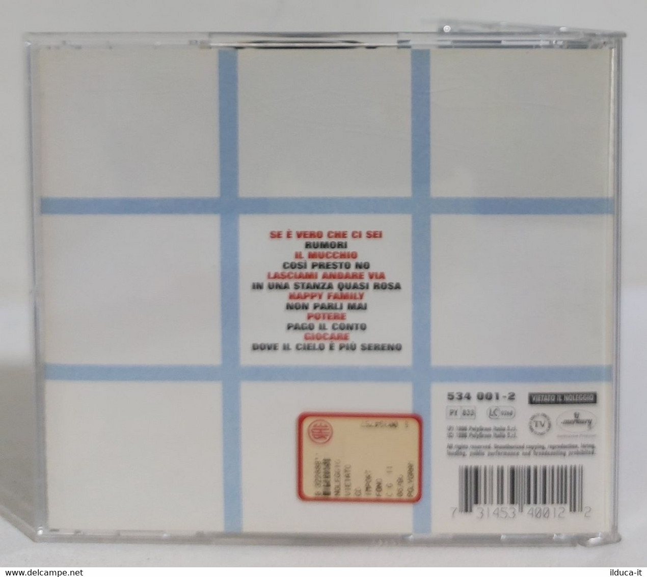 I107693 CD - Biagio Antonacci - Il Mucchio - Polygram 1996 - Sonstige - Italienische Musik
