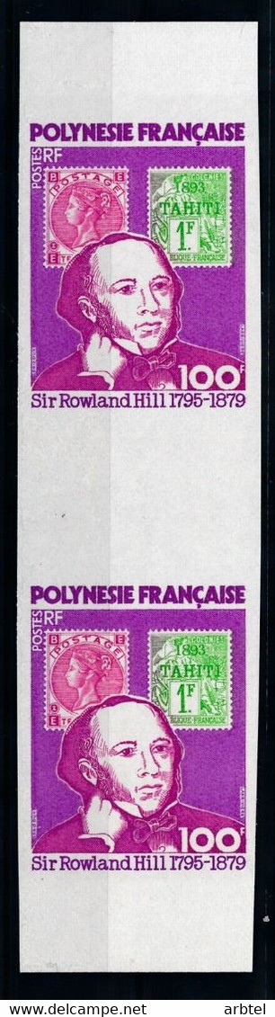 POLINESIA FRANCESA SIN DENTAR IMPERFORATE ROWLAND HILL - Rowland Hill