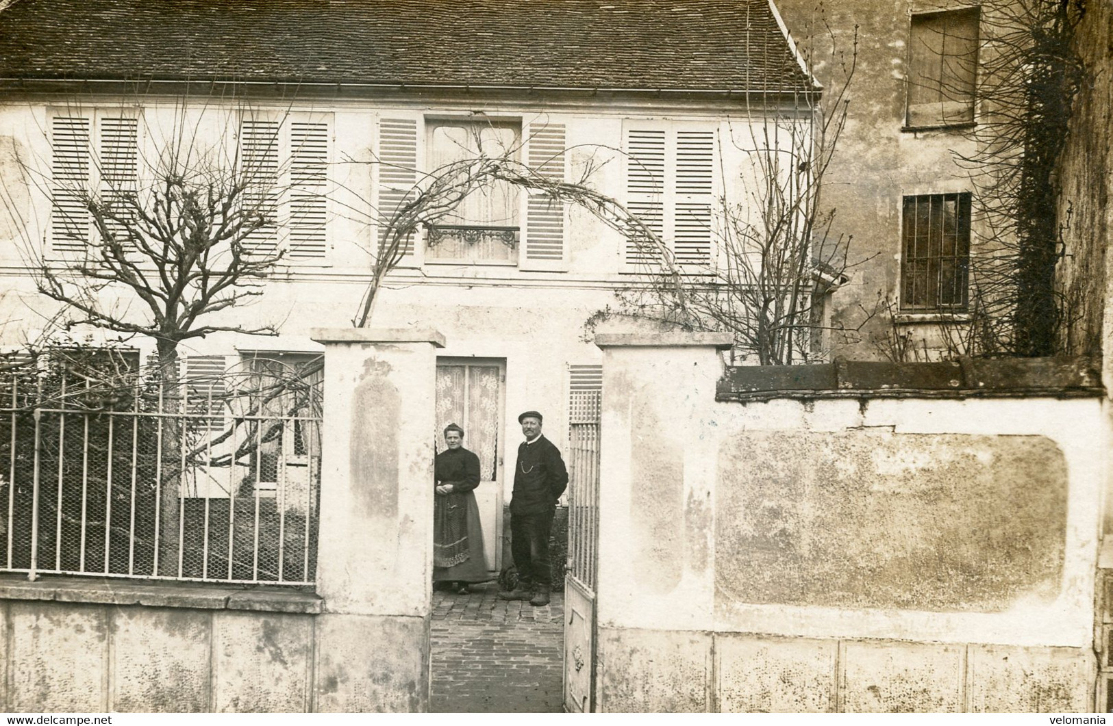 S10521 Cpa 77 Roissy En Brie - Carte Photo Villa En 1913 - Roissy En Brie