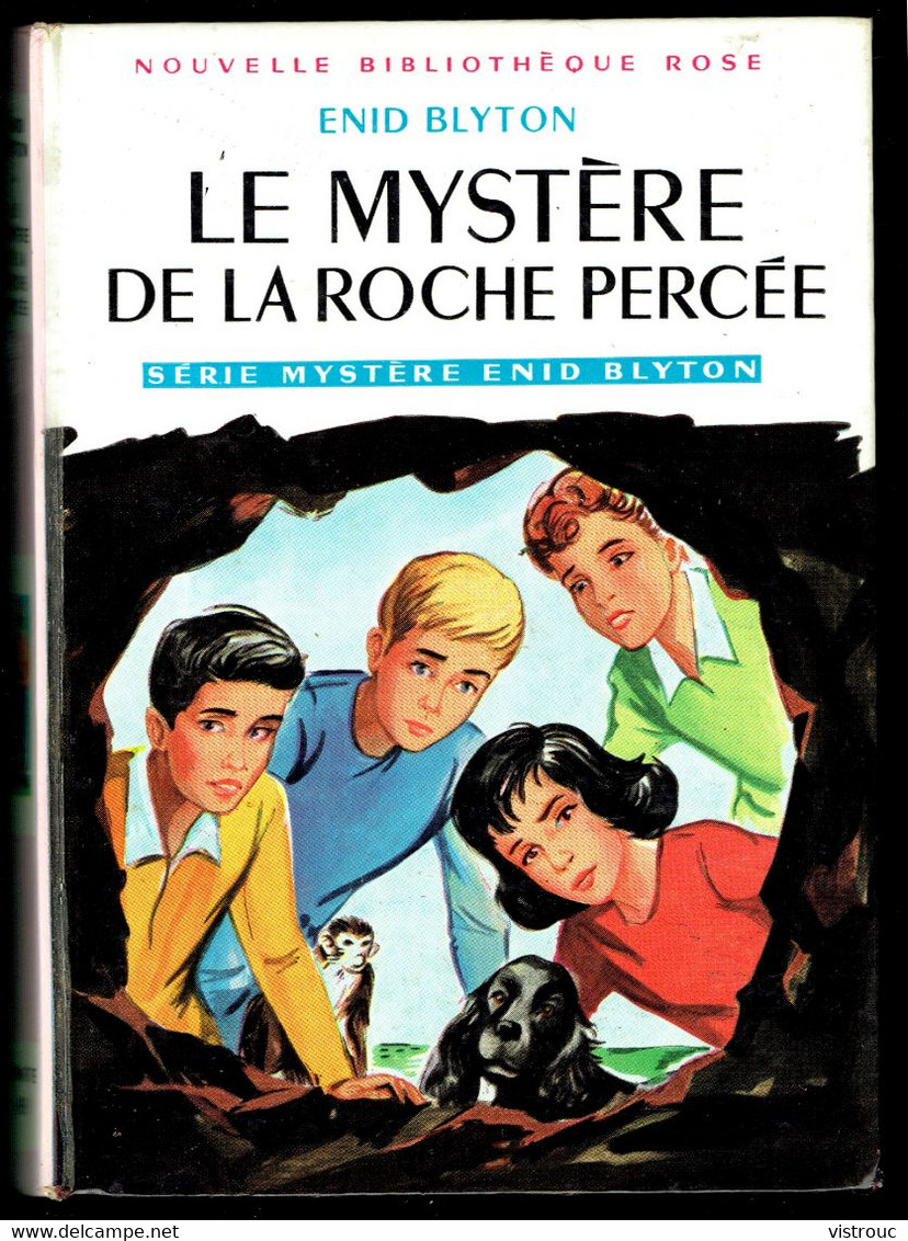 "Le Mystère De La Roche Percée" - Enid BLYTON - Bibliothèque Rose N° 66. - Biblioteca Rosa