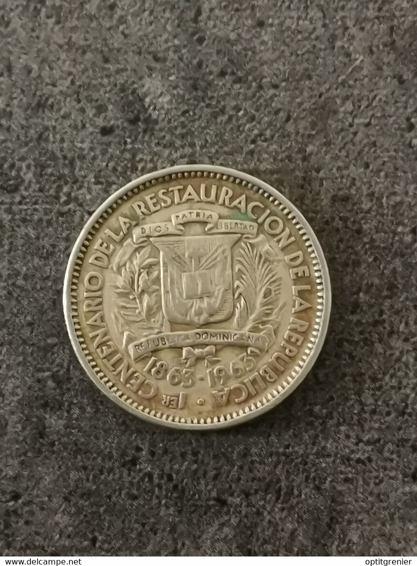 5 CENTAVOS 1963 REPUBLIQUE DOMINICAINE - Dominikanische Rep.