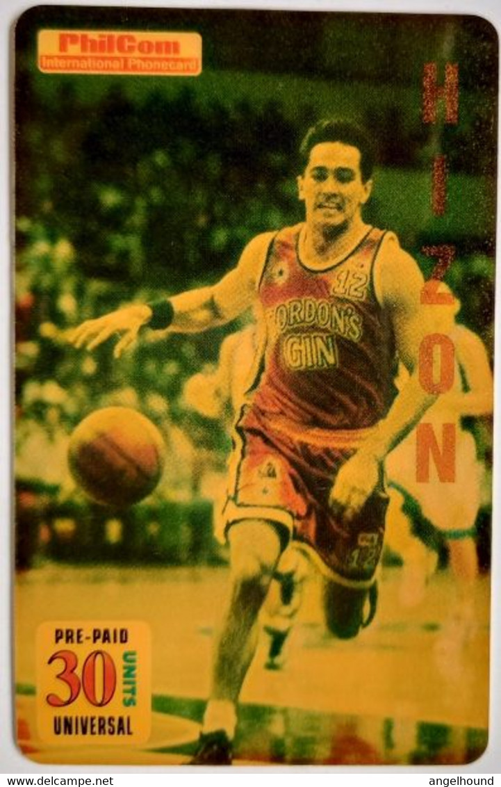 Philcom 30 Units Universal ( Dummy ) Basketball Player Vince Hizon - Filipinas